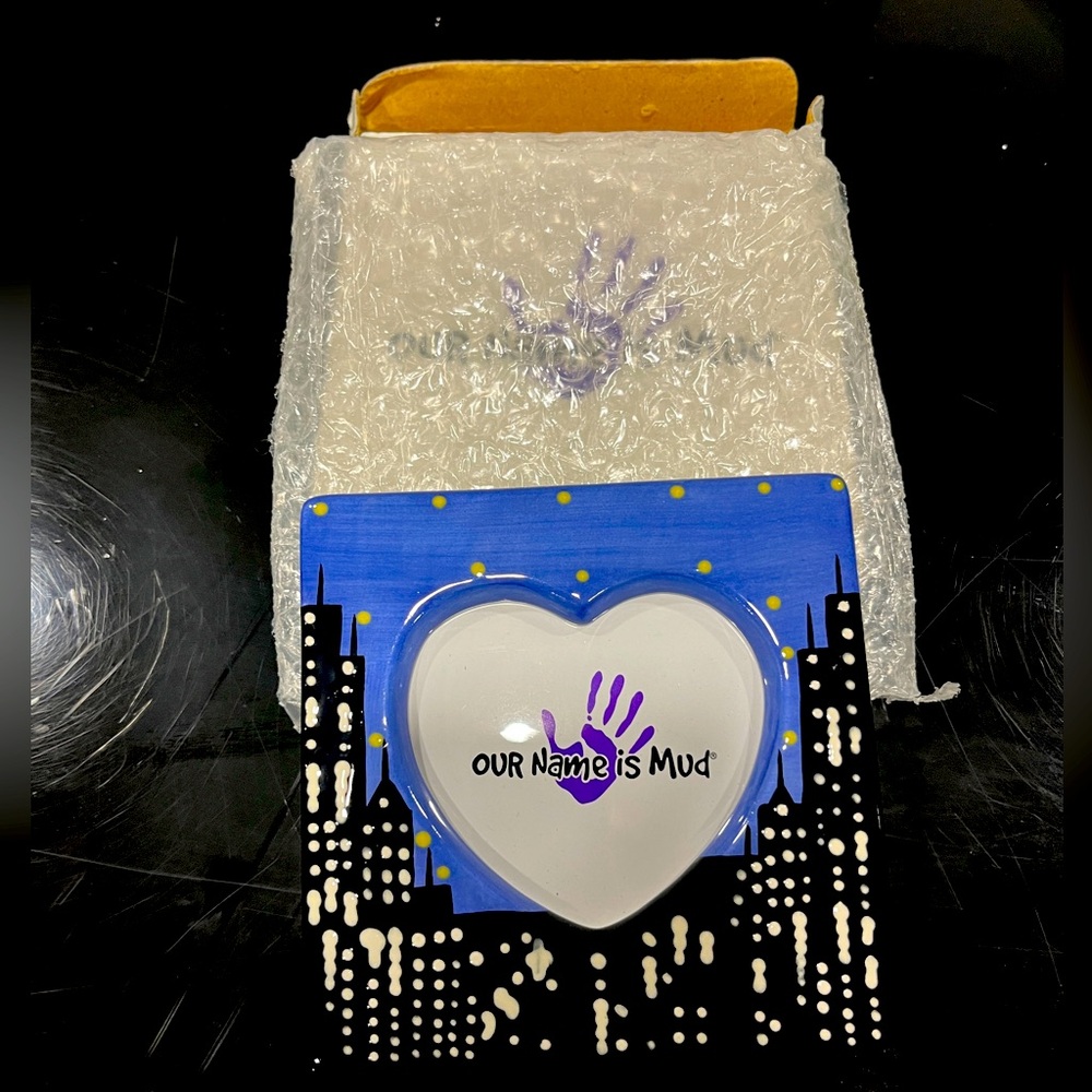**Vintage Our Name is Mud Picture Frame**
